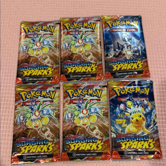 Pokemon Scarlet & Violet Booster Packs - Red Blue Yellow